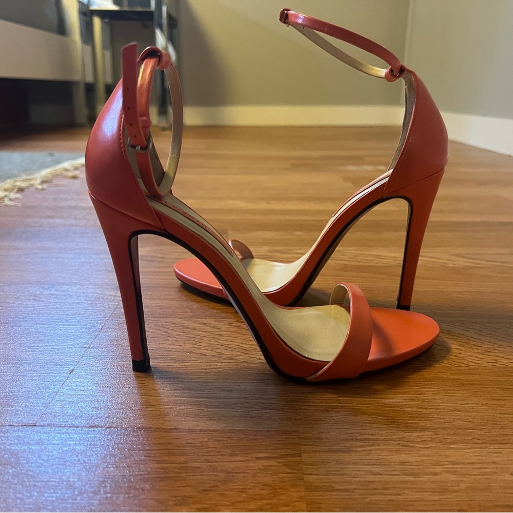 Zara salmon/pink stilettos!!